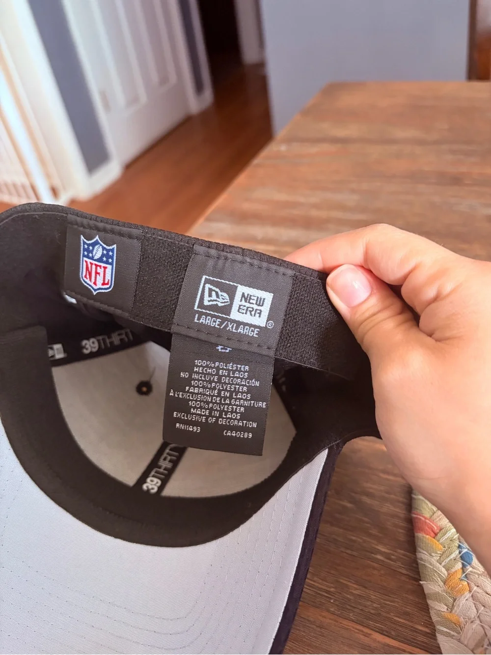 NFL New Era Jacksonville Jaguars Black & Teal Logo Hat